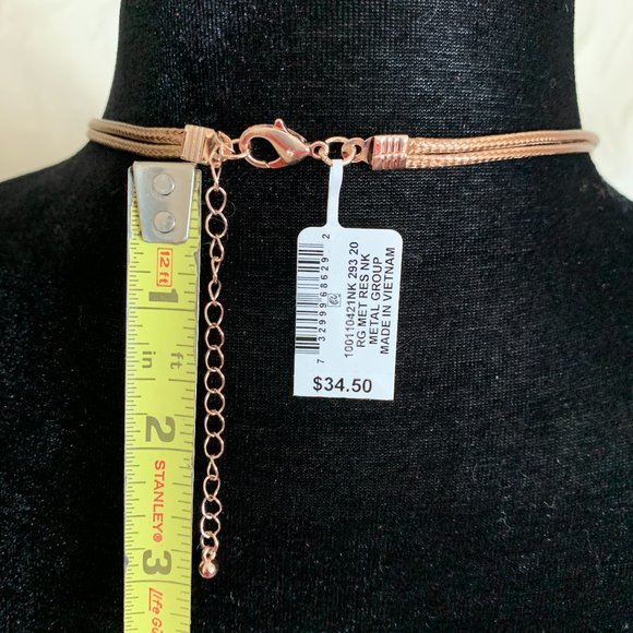 Style & Co Gold Princess Length Statement Necklace - Picture 6 of 7